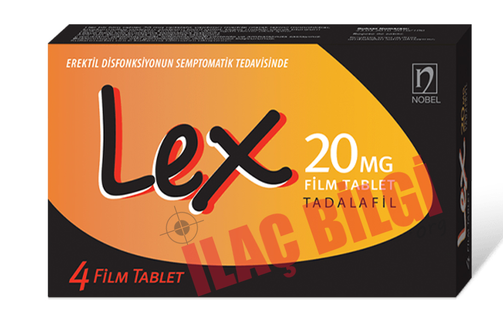 lex 20 mg 4 tablet